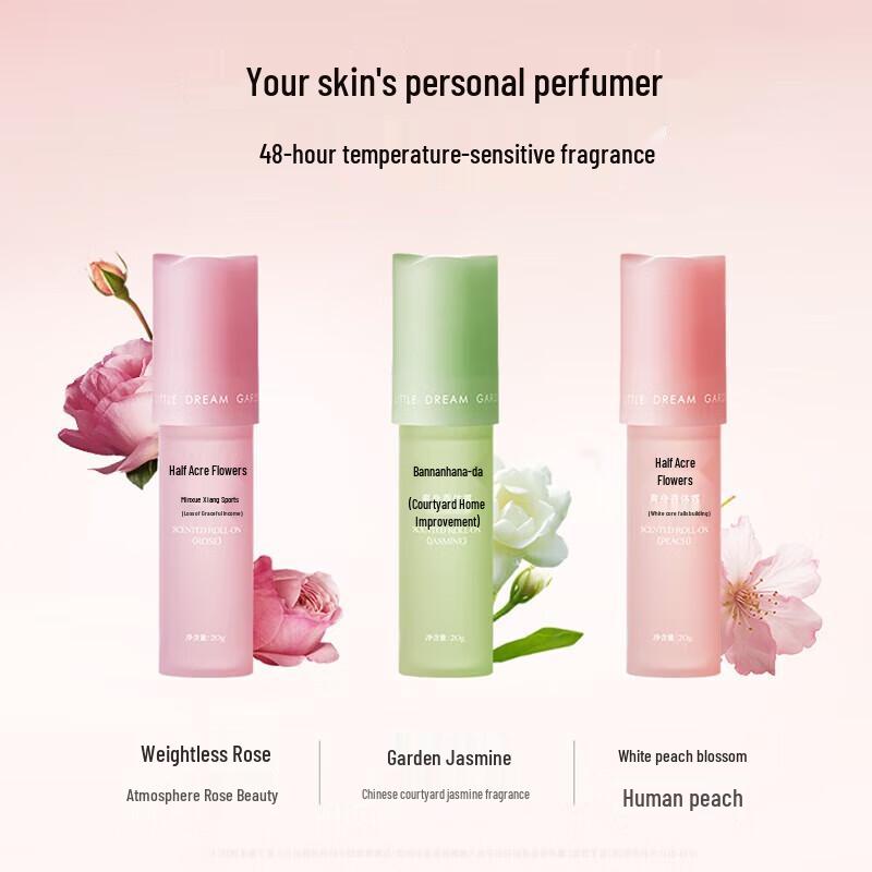 Ban Mu Hua Tian White Peach & Cherry Blossom Deodorant