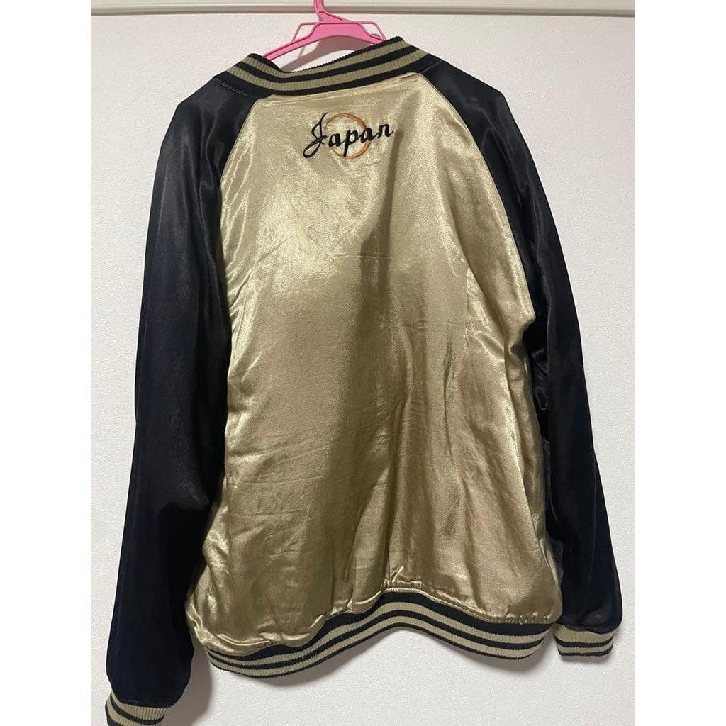 Used Karakuri Tamashii Sukajan Rayon Carp Reversible XL