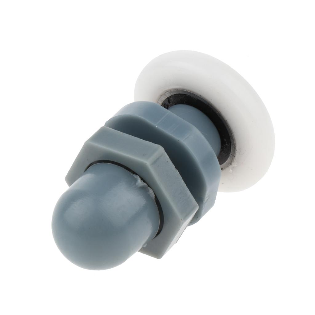 2/4/6/8 Pieces Single Sliding Shower Door Enclosures Rollers Runners Wheels 25mm