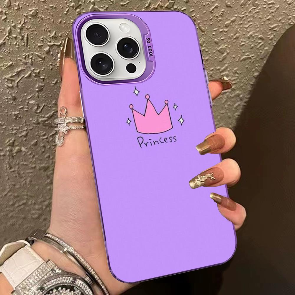 Lila Muster Hintergrund Handyhülle Für IPhone 16 15 14 13 12 11 Pro Max X XR XSMAX 8 7 Plus Matt Stoßfest Rückseite