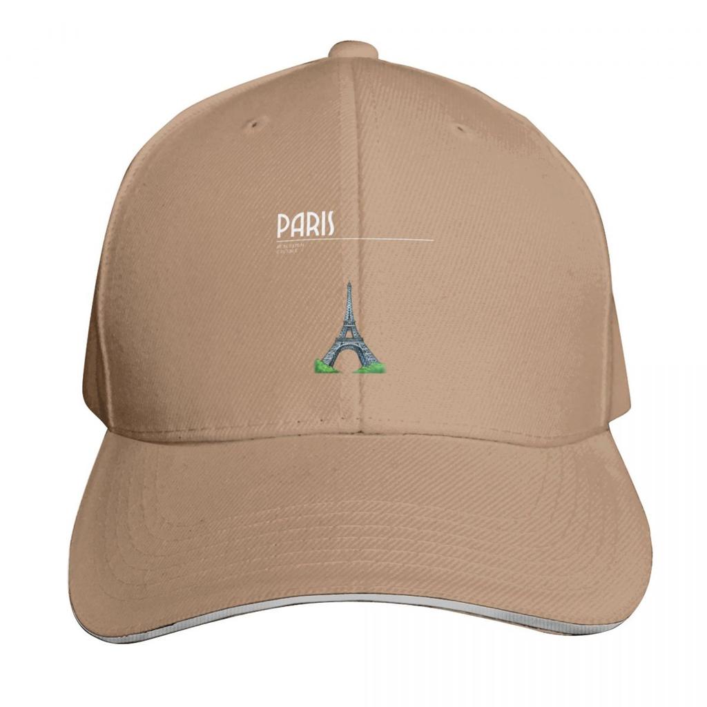 Paris Frankreich Eiffelturm Koordinaten Baseballkappe Bommelmütze Unisex große Größe Hut Sonnenkappen Rugby Baseball Unisex Damen