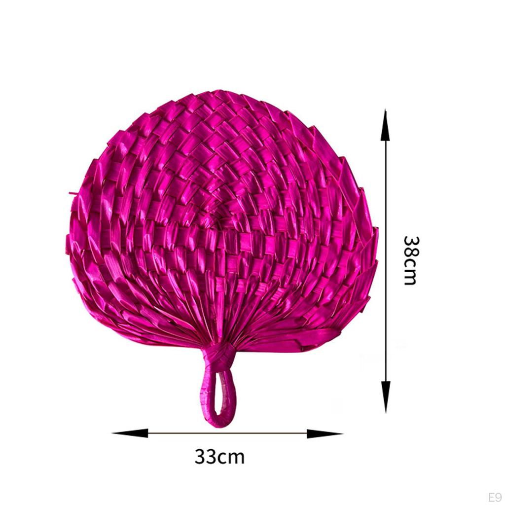 Handcrafted Palm Leaf Fan for Home Décor