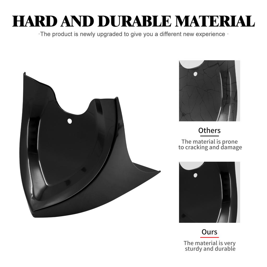 Universal Motorcycle Lower Chin Fairing Front Spoiler Black For Harley Touring Street Glide 1996-2017 Softail FXBRS Dyna 04-2017