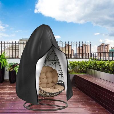 Teynewer Waterproof 210D Oxford Cloth Large Hanging Swing Egg Chair Cover Home Garden Patio Outdoor Protect Home Furniture From Dust Rain Sun