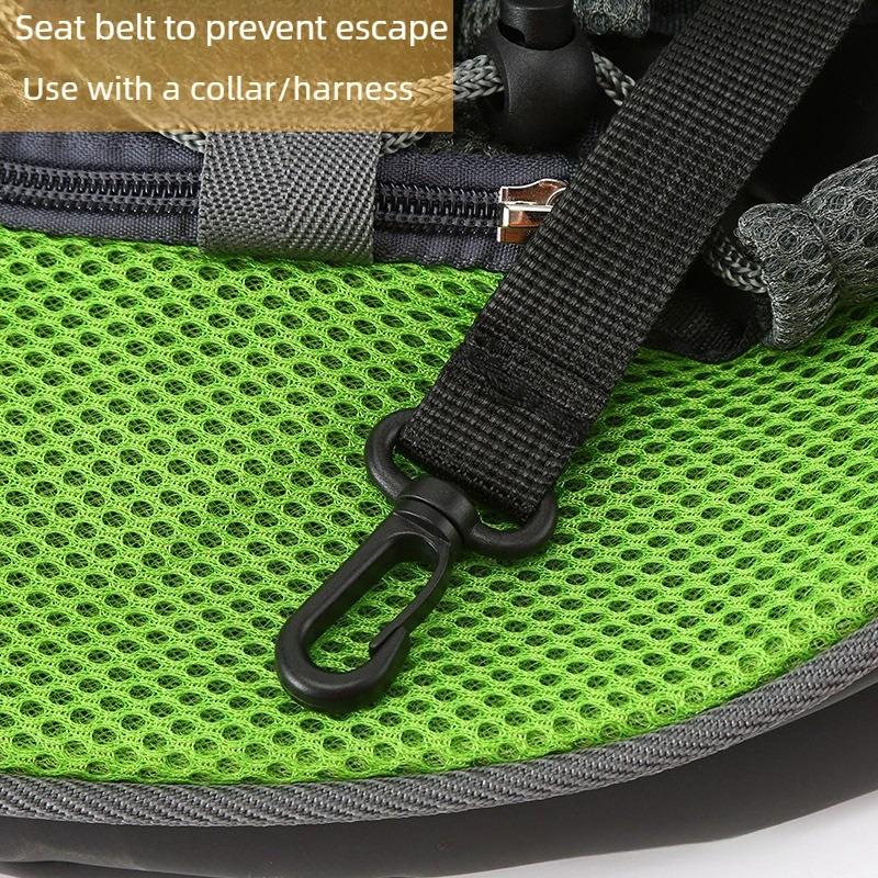Portable Mesh Pet Carrier Sling Bag for Small Dogs Cats Pomeranian Teddy Breathable Shoulder Riding Summer