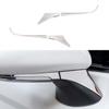 Steel For Toyota Avalon Rear View Side Door Mirror Strip 4pcs 2019-2022 Chrome