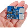 6 Stück Micro-USB-MP3-Decoder-Modul TF-Karte U-Disk MP3-Format Decoder-Platine Verstärker Dekodierung Audio-Player-Modul 3,7-5,5V