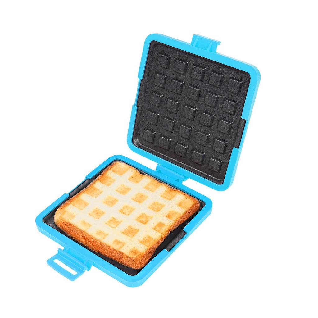 Waffle Sandwich Maker: Microwave-Safe Baking Pan for Breakfast