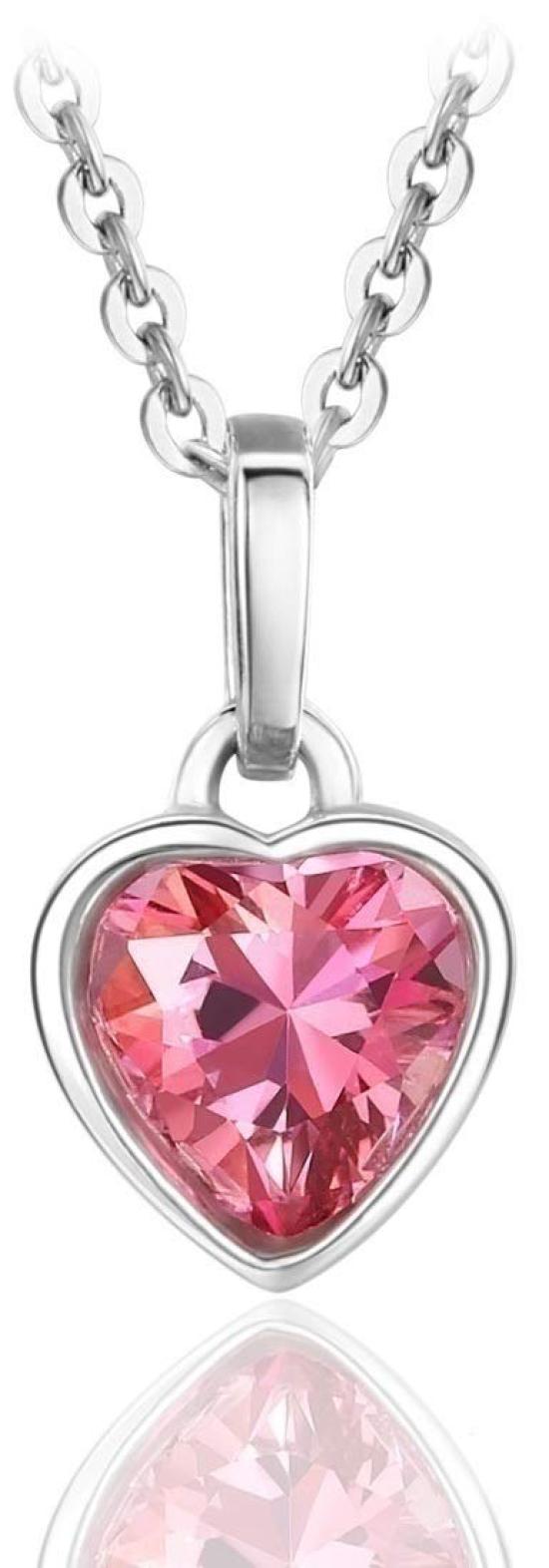 

Женское ожерелье EverFlawless Heart с покрытием из 18-каратного белого золота с натуральным топазом, в комплекте с подарочной упаковкой, набор из 3 предметов