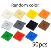 50 Stück MOC Dünne Steine 1x1 Einzelnoppenplatten Mehrfarbig Kompatibel 23893 87580 Bausteine Großhandel DIY Kreativ für Kinder