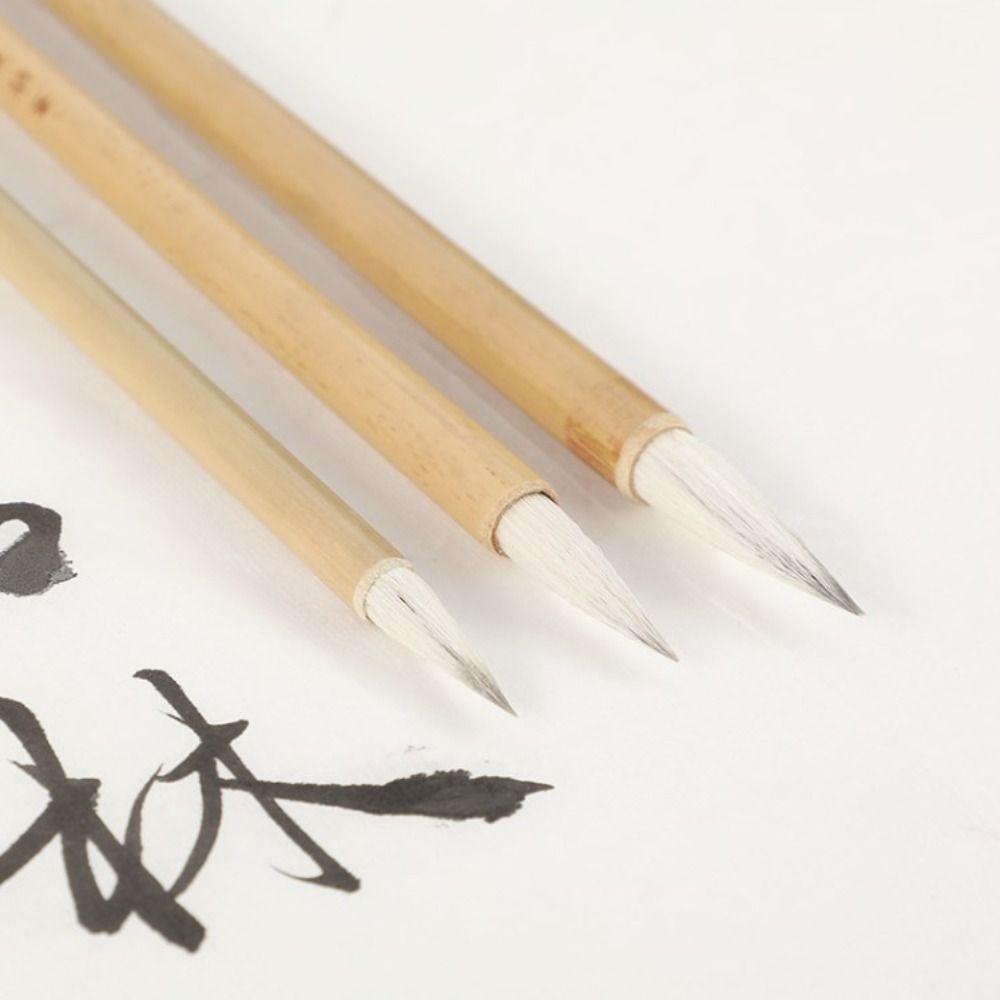 Oil Watercolor Chinese Calligraphy Brush Wolf Hair Art Paint Brush  Watercolor