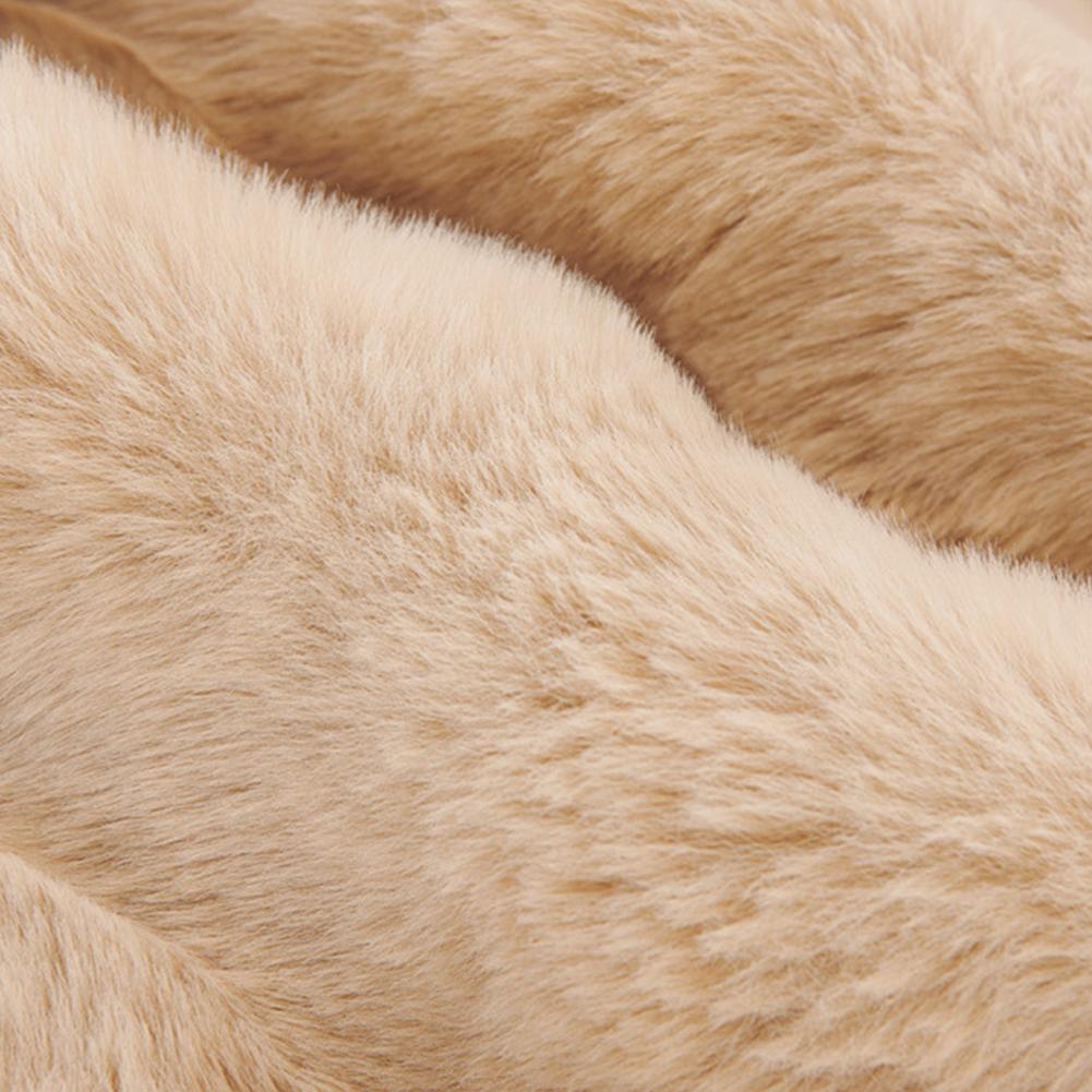 Plush Recliner Cover Comfortable Recliner Single Sofa Warm Cushion Washable Household Sofa Cover Chair Couch Cover Winter Padded