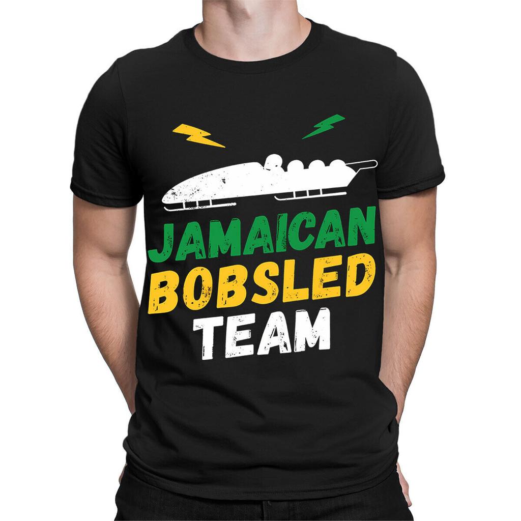 Squadra di Bob Giamaicana Divertente Battuta Travestimento Novità Magliette da Uomo Top #TA-123