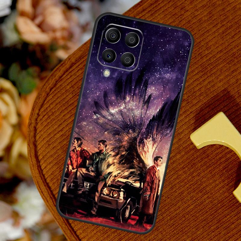 Angel Castiel Supernatural For Samsung Galaxy M33 M53 M13 M20 M11 M31 M51 M15 M55 M12 M32 M52 M14 M34 M54 M30s Case