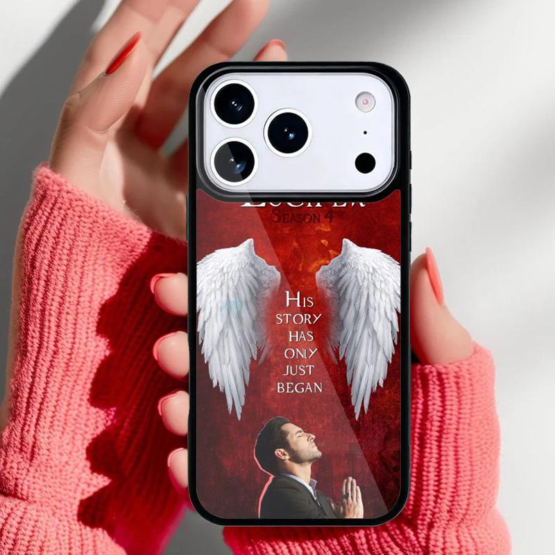 American TV Series Lucifer Phone Case for iPhone 17 16 15 14 13 Pro Max Back Cover for 12 11 Pro Coque