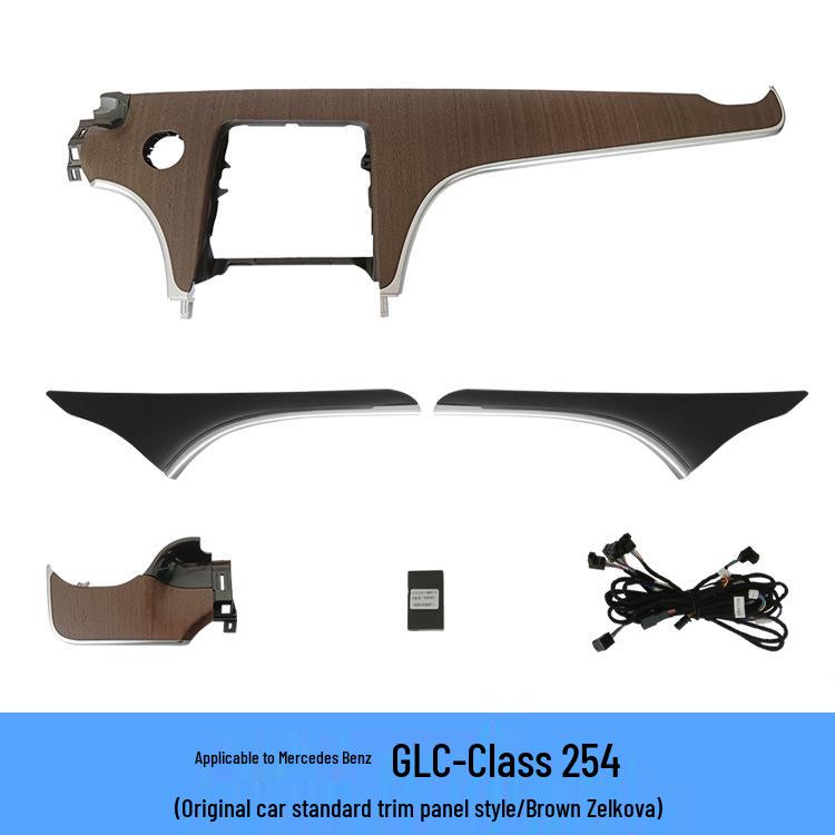 

Mercedes-Benz GLC Interior Atmosphere Carbon Fiber Vertical Stripe Ebony Trim