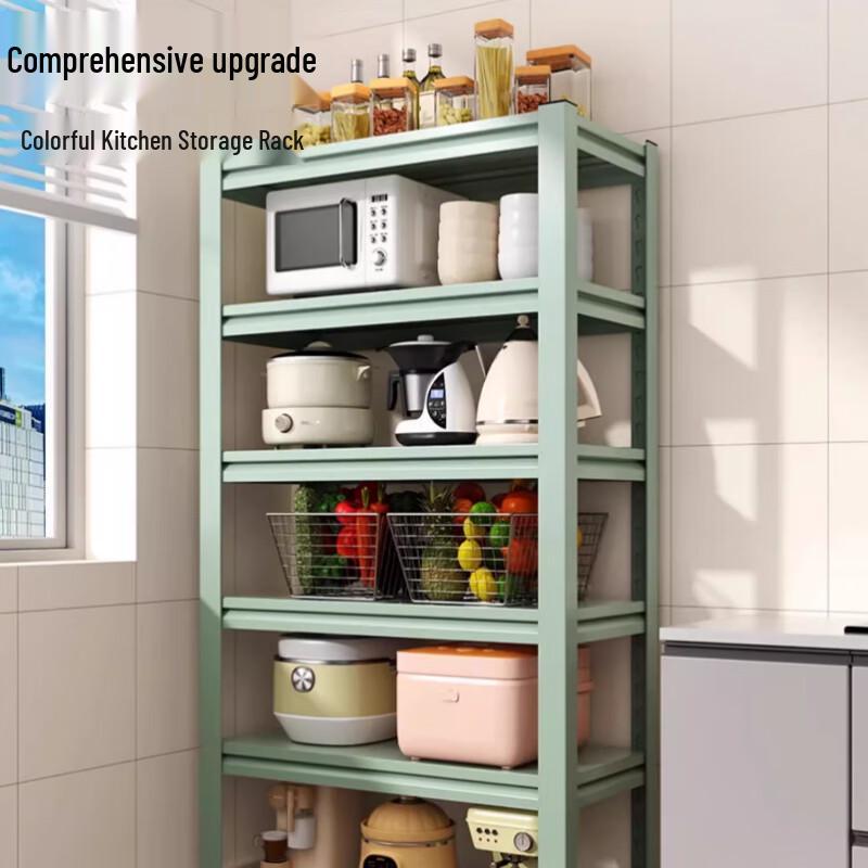 4-stufiges Küchenregal aus Kohlenstoffstahl