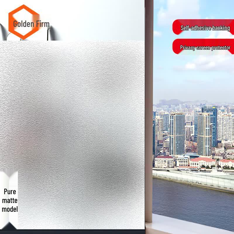 Self-Adhesive Frosted Privacy Window Film 60cm x 1m