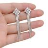 Long Tassel Earrings Cold Wind Niche High-End Earrings Personality Trend Exaggerated Earrings