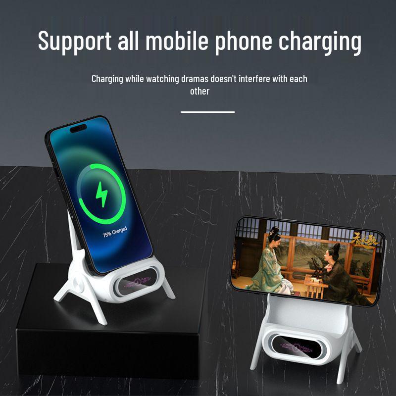 F180 Source-Side Horizontal & Vertical Auto-Sensing Wireless Phone Charging Stand