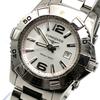 Used Very Good Condition Working LONGINES Watch Hydro Conquest Quartz Business Luxury Model Unisex Silver White Genuine Product