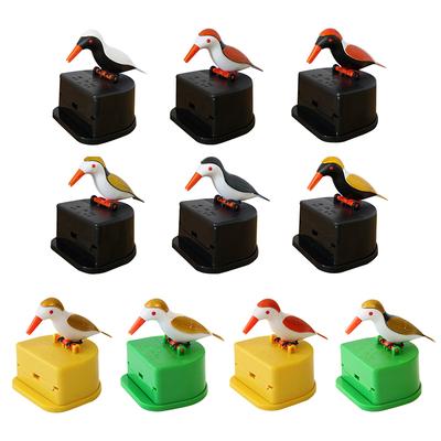 Cute Hummingbird Toothpick Dispenser Automatic Bird Toothpick Box