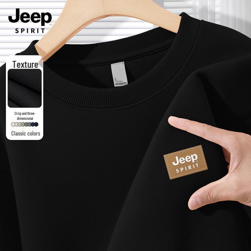 JEEP SPIRIT Men s 2025 Casual Crewneck Sweatshirt XL