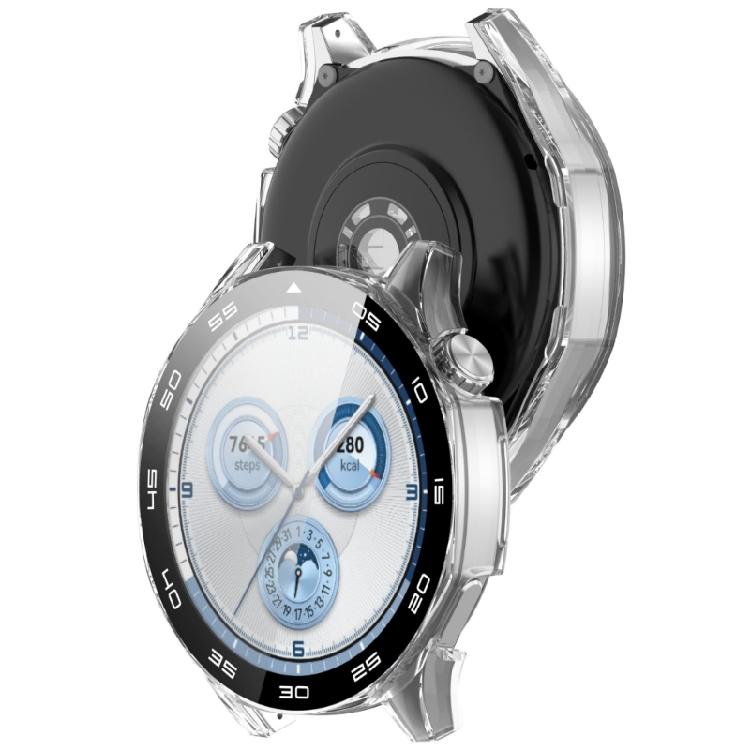 Full Coverage Smartwatch Case Scale Engraves Smartwatch Protections Integrated Screen Protector Suitable for Watch GT5