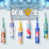 Safety Umbrella Girl Foldable and Portable Primary School Students Cute Child Fully Automatic Umbrella Boys School Commute Umbrella Rain and Rain