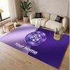 Personalized Crystal Velvet Carpet Austria Wien FC Pattern Non Slip Floor Rug
