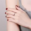 Voguish Stylish Simplicity Finger Ring All Match Women Jewelry S  Tone Demon Eye Rings Anniversary Birthday Festival Present GiftFashion
