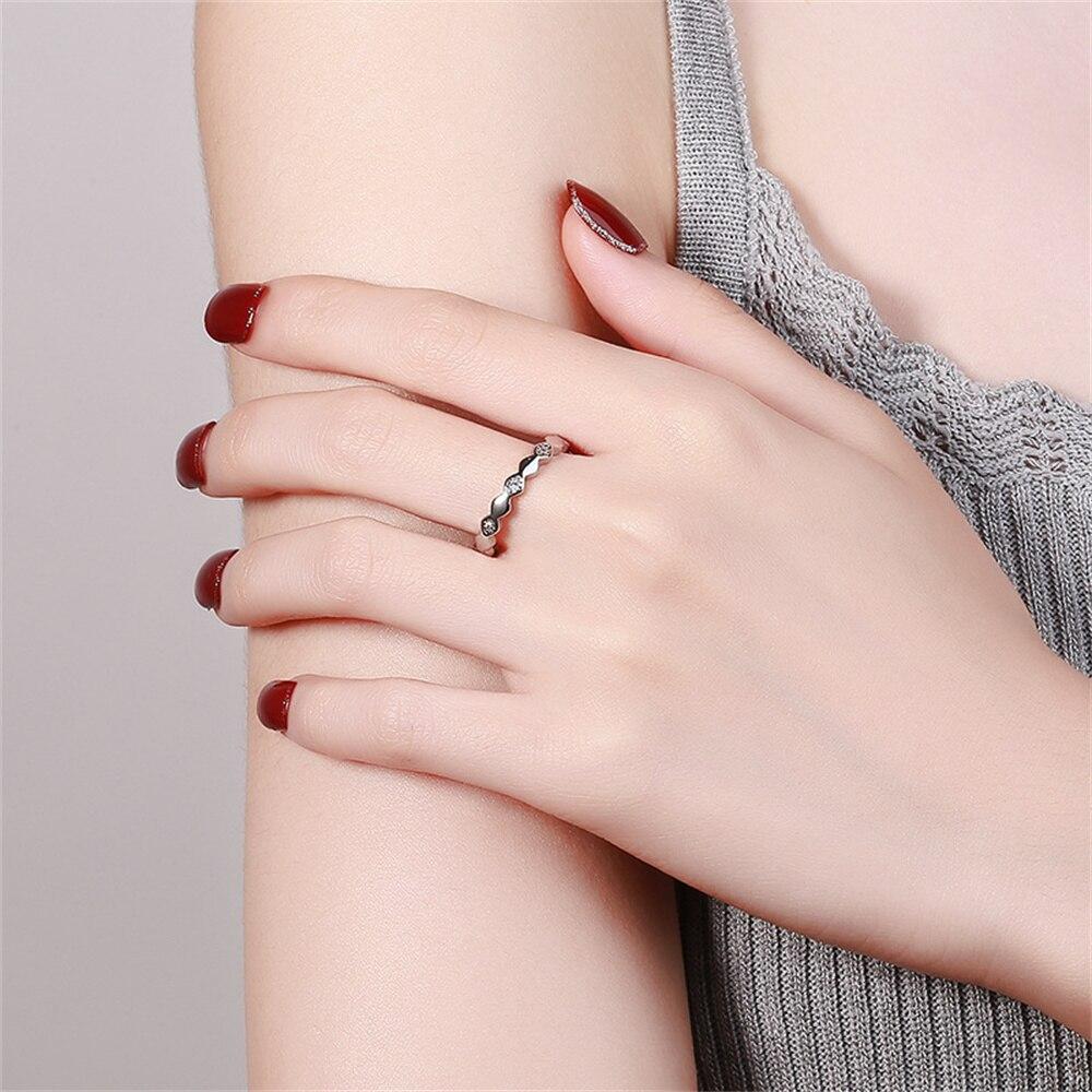 Voguish Stylish Simplicity Finger Ring All Match Women Jewelry S  Tone Demon Eye Rings Anniversary Birthday Festival Present GiftFashion