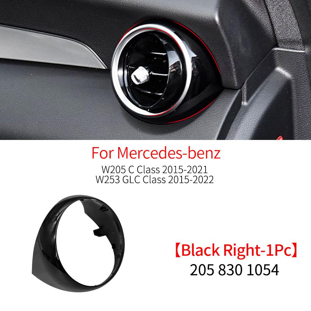 For Mercedes W205 W253 Car Front Air Conditioner Vent Grille Outlet Trim Cover For Benz C GLC Class C180 C200 GLCC260 GLC300
