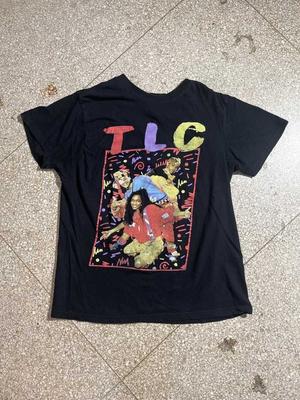 TLC Band Black Cotton All Size S-5XL T-Shirt NEW! HN128 Unisex T-Shirt