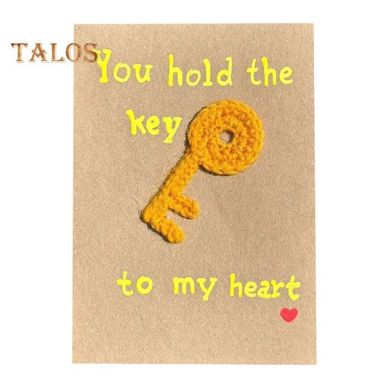 

Вязаная крючком поздравительная открытка ручной работы вязаный букет помидор гриб сердце поздравительная открытка подарки на День матери и дни рождения