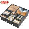 Cabinets Underwear Organizers Baby Drawers Organizer Wardrobe Clothes Organizer For Underwear Socks Pants Foldable Storage Box