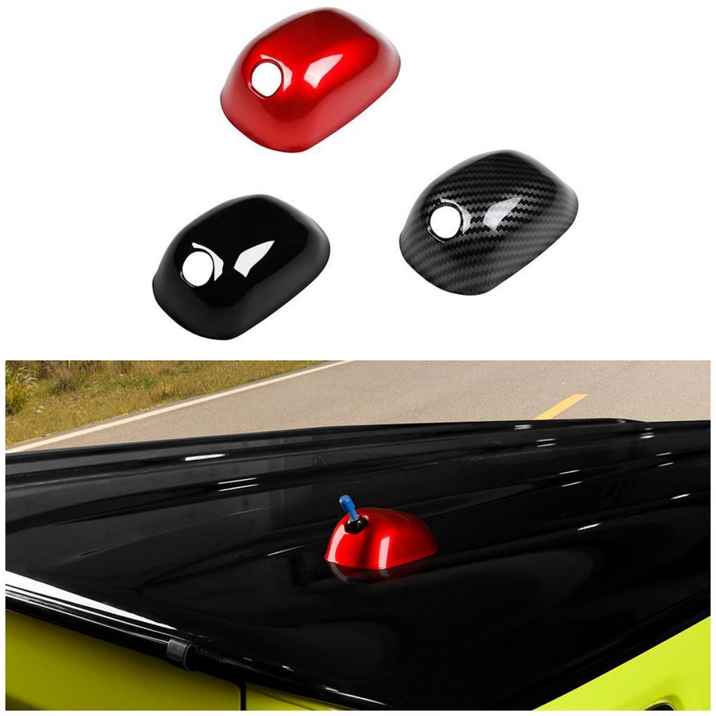 For Suzuki Jimny NOMADE 5 Door JC74 2025 2024 Roof Antenna Base Decorative Cover Sticker Trim Car Exterior Accessories