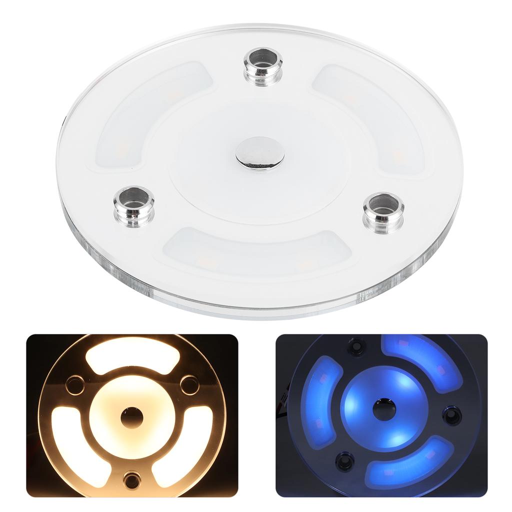 12V/24V Ceiling Light Interior LED Reading Lamp W/Dimmable Switch for RV/Caravan/Camper/Boat Mini Se