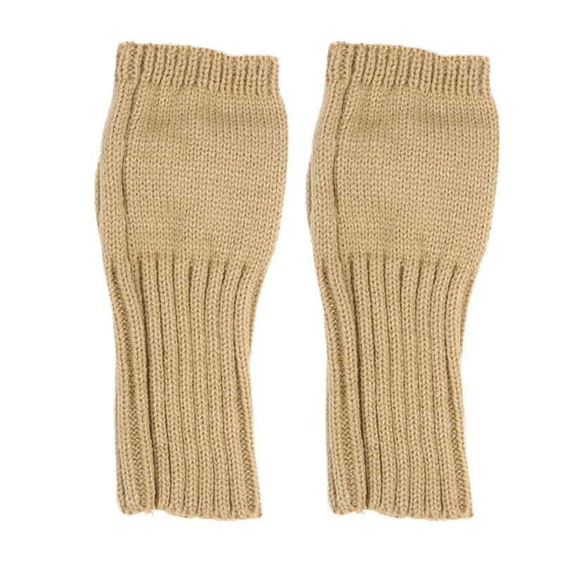 Half Fingerless Gloves Women Mitten Winter Warmer Kawaii Sleeve Soft Girls Clothes Winter Bow Knot Knitted Gloves Gift