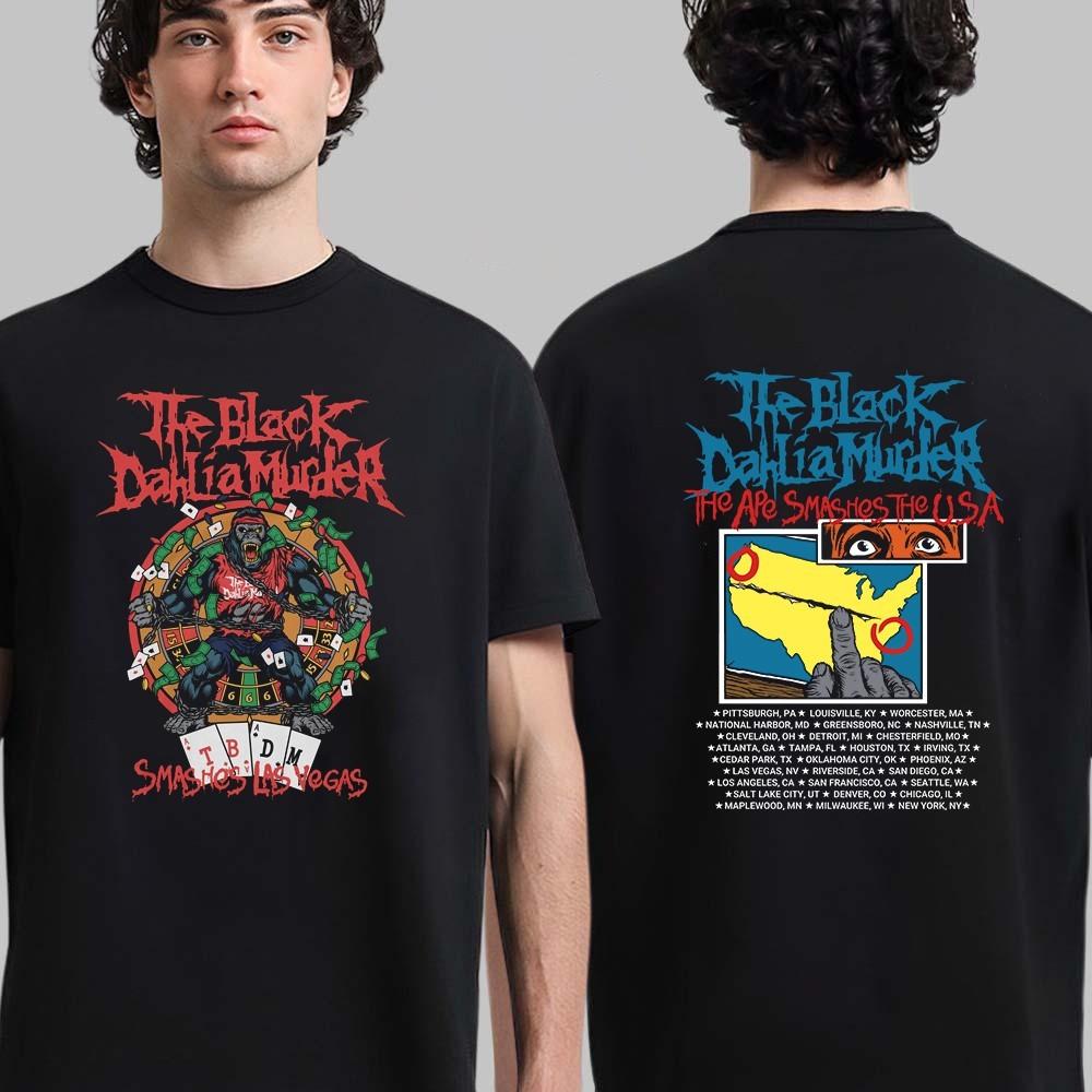 

The Black Dahlia Murder Расписание тура The Ape Smashes The USA Cities Футболка S