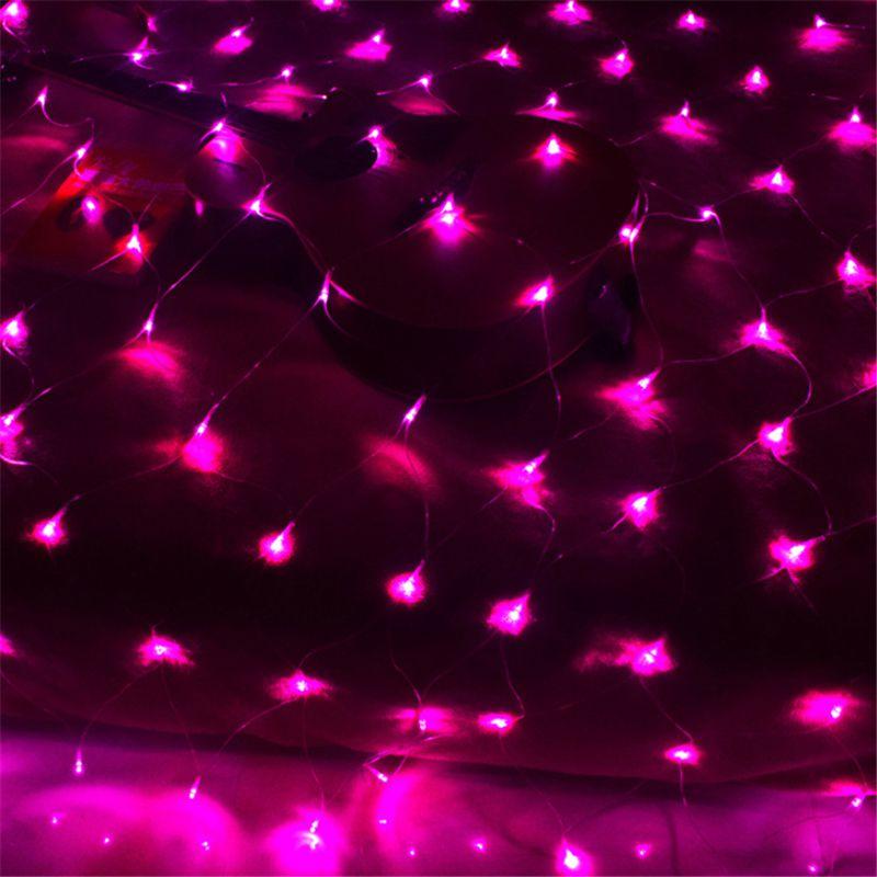 Mesh Christmas Net Fairy String Lights Xmas Party Outdoor 3m2m 200led Us Eu