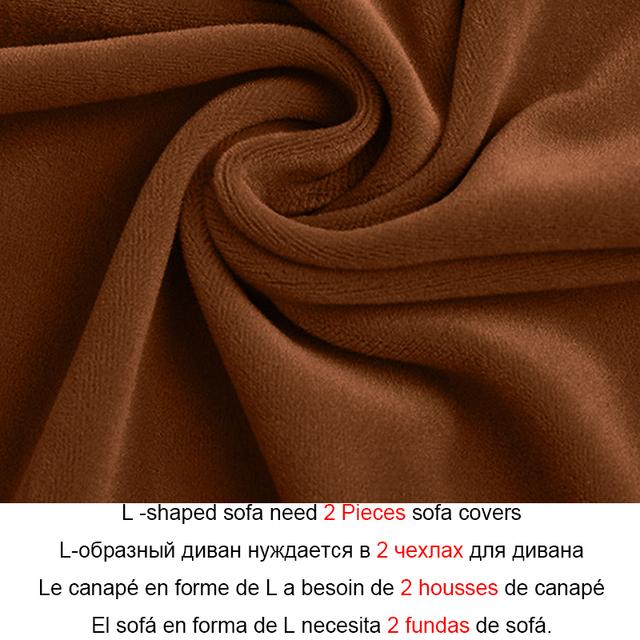 

Embossed Velvet Sofa Covers Stretch High High-grade Sofa Case For Living Room Couch Covers Corner Sofas Slipcover For Home Use Hotel BB 1Seat (90-140cm)