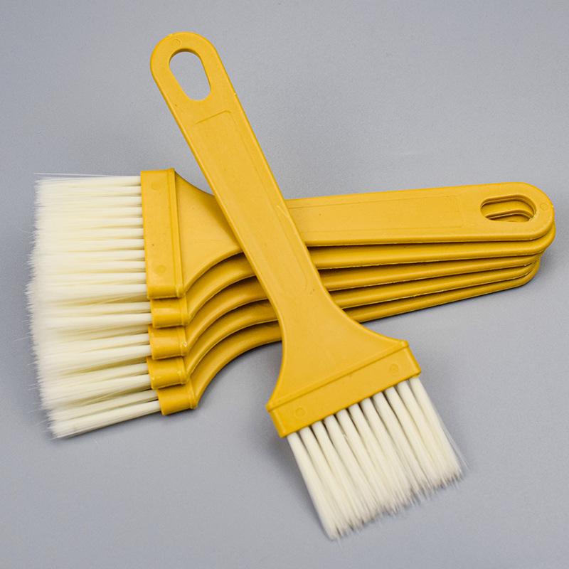 "Durable High-Temperature Resistant Plastic Brush for Cleaning, Painting, and Barbecuing"