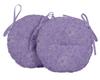 Vargottam Indoor Outdoor Round Bistro Chair Cushions Block Print 15-Inch Bistro Chair Pads Waterproof Seat Chair Cushion For Home