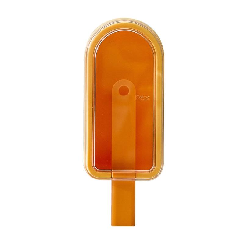 Silicone Ice Cream Molds with Stick Stackable Ice Cream Molds With Lid For Sorbets Ice Cream  Chocolate Cheese Stick
