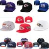 NFL Neue verstellbare Outdoor-Sport-Baseballkappe für Damen und Herren, Hip-Hop Streetstyle Flachschirmkappe