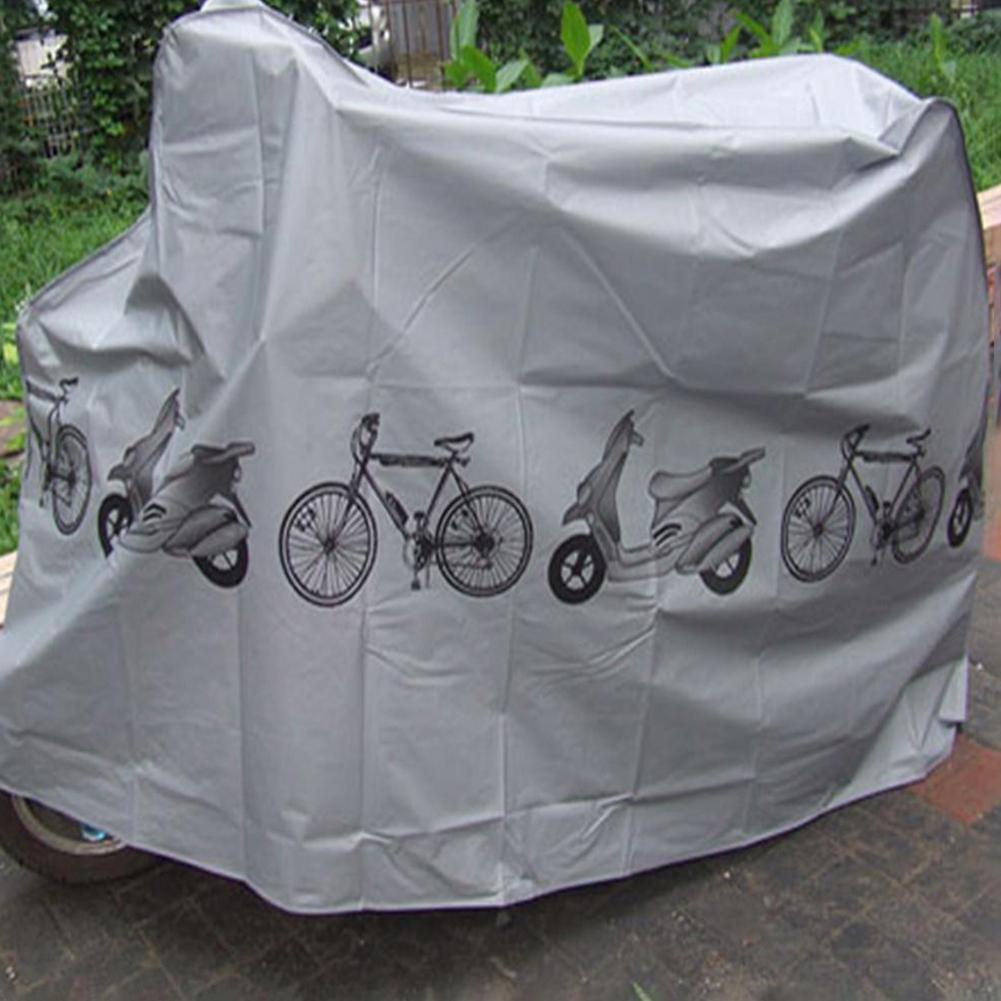 Bicycle Rain Cover Waterproof Dustproof UV Protection Cover MTB Motorcycle Lightweight Mountain Bike Protective Sunshade I8D0