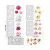3D Nail Mold Ocean Shell Conch Ice Flower Rose Nail Art Decorations Nails Diy Crafts Silicone Nail Stamping Plates Nails Product