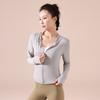 Summer light and quick-drying women's hooded sunscreen clothes breathable ice silk cool outdoor sunshade riding comfortable sports
