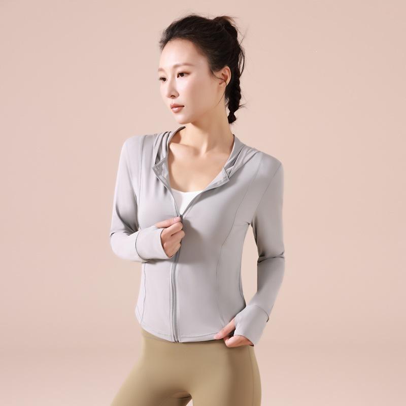 Summer light and quick-drying women's hooded sunscreen clothes breathable ice silk cool outdoor sunshade riding comfortable sports